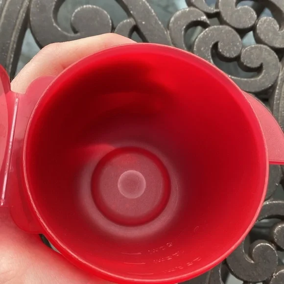 TUPPERWARE - Red Apple Keeper Container - Picture 6 of 9